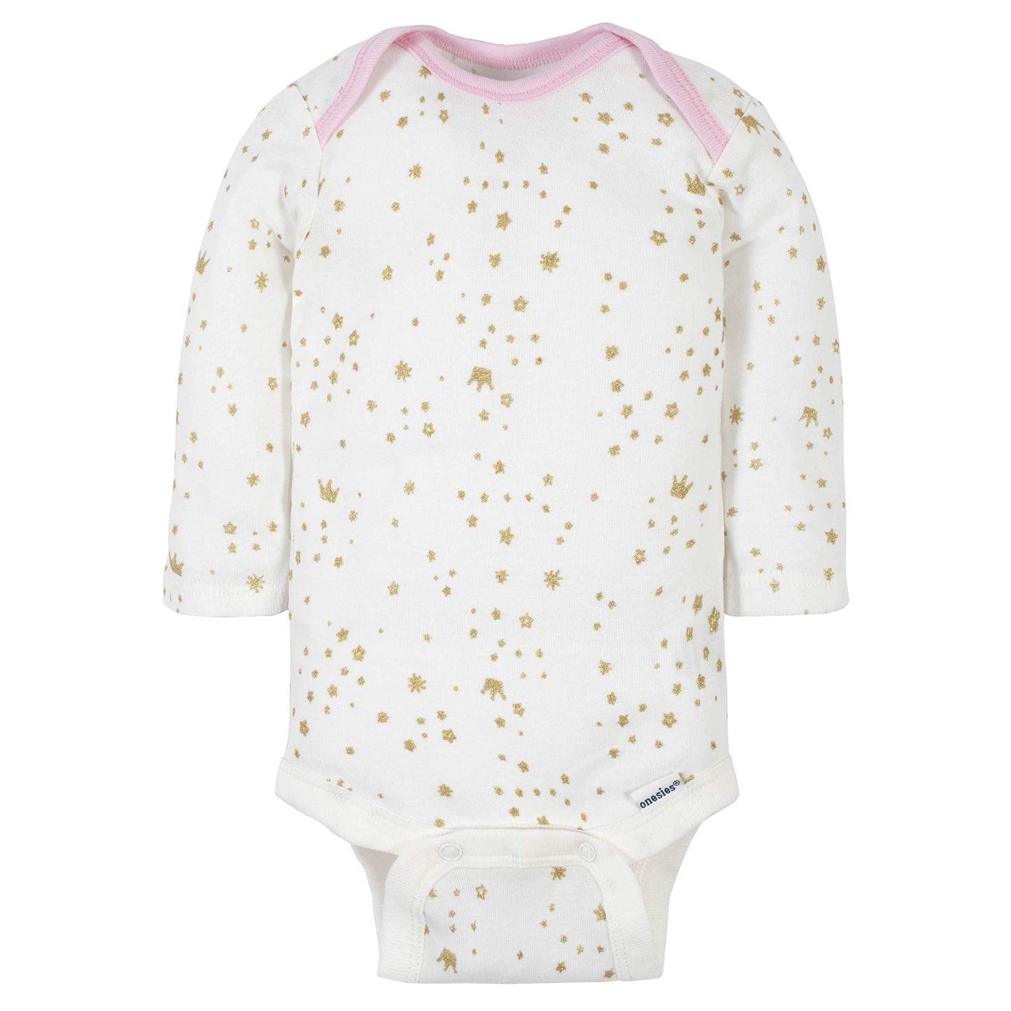 Mädchen 6er-Pack Langarm-Strampler Bodys Baby und Kleinkind T-Shirt Set (6er Pack)