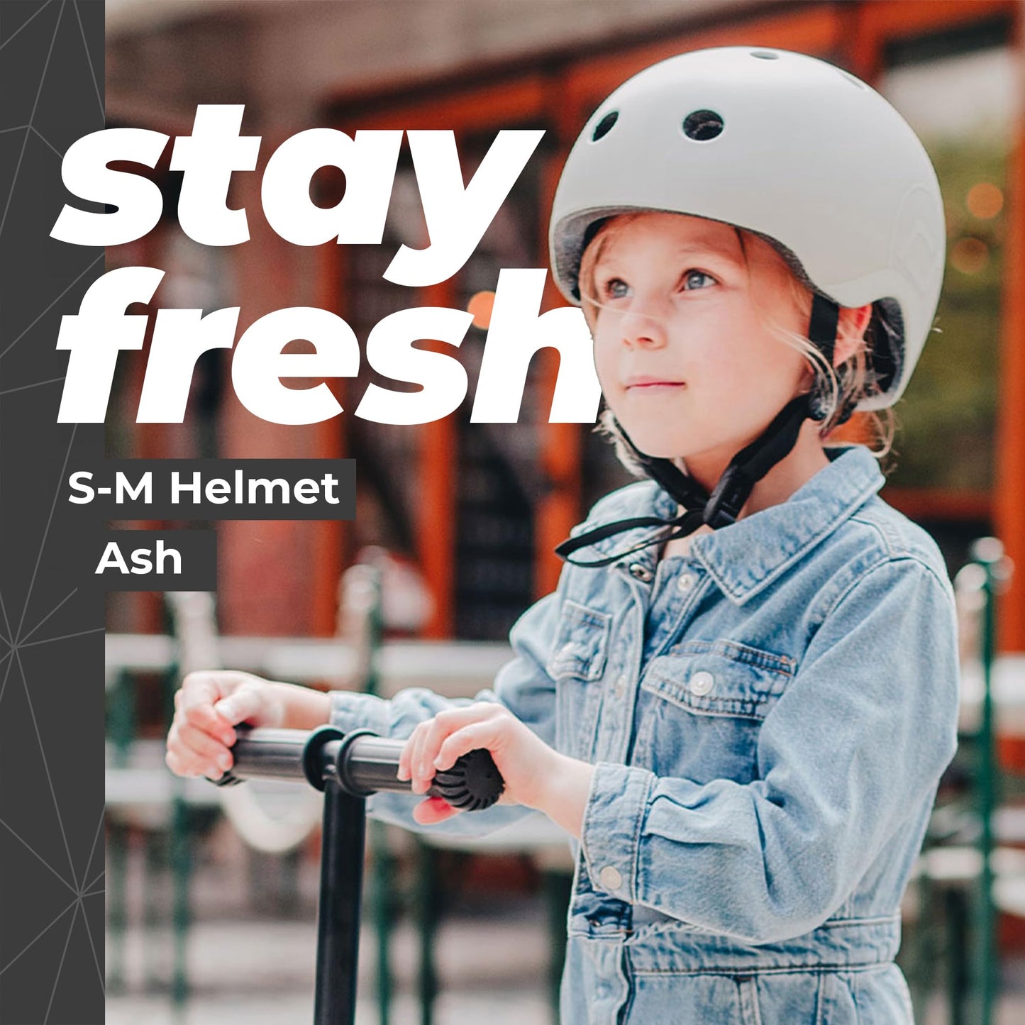 Scoot and Ride Baby Helmet with Adjustable Straps - Matte Finish - Small and Medium - Includes LED Safety Light and Soft Fleece Padding for Extra Protection