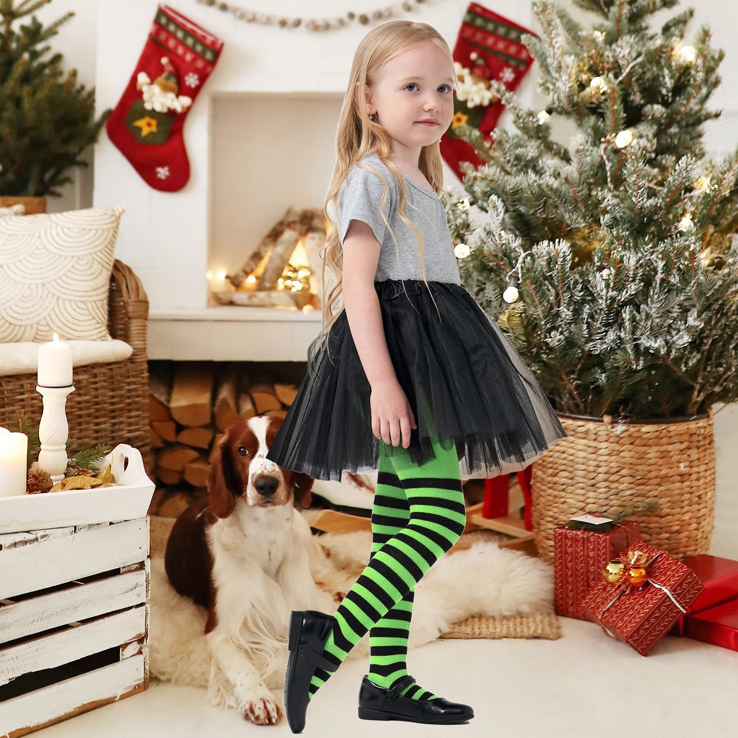 Durio Baby Tights for Girls Boys Cotton Children's Tights Children's Tights Set Warm Stockings Leggings