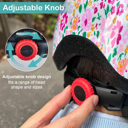 Kinder Fahrradhelm für 1-3 Jahre,Einhorn Helm für Mädchen,Verstellbarer Kinderhelm für Fahrrad,Skateboard,Scooter,Skaten