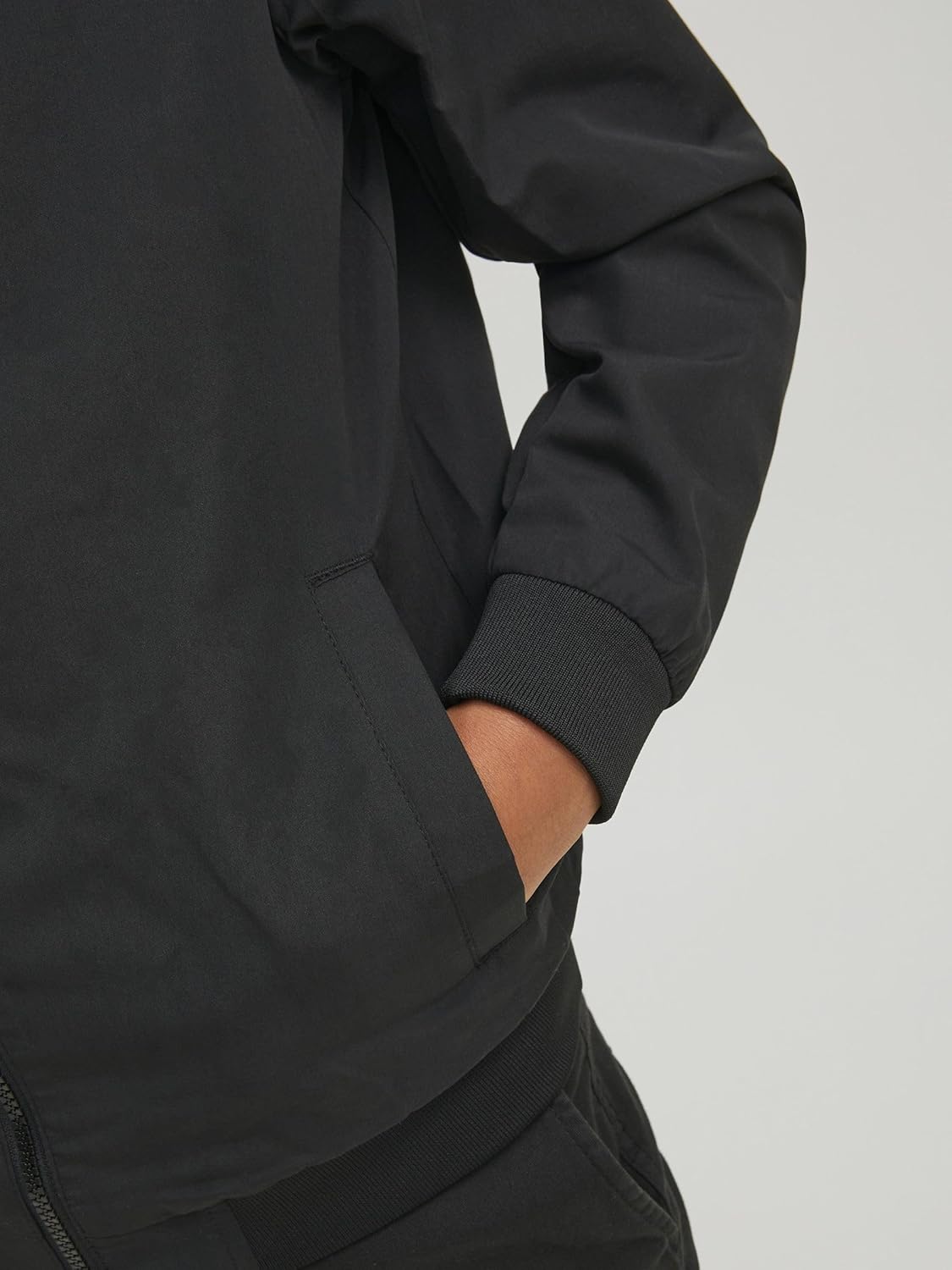 JACK &amp; JONES Jjerush Blocking Hood Bomber Sn Jr Boys Jacket 
