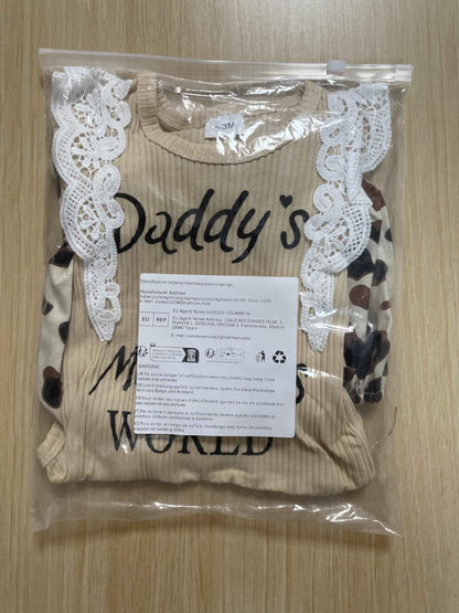 xuntao Newborn Baby Girl Christmas Clothes Long Sleeve Romper and Skirt Cute Winter Christmas Outfits Sets