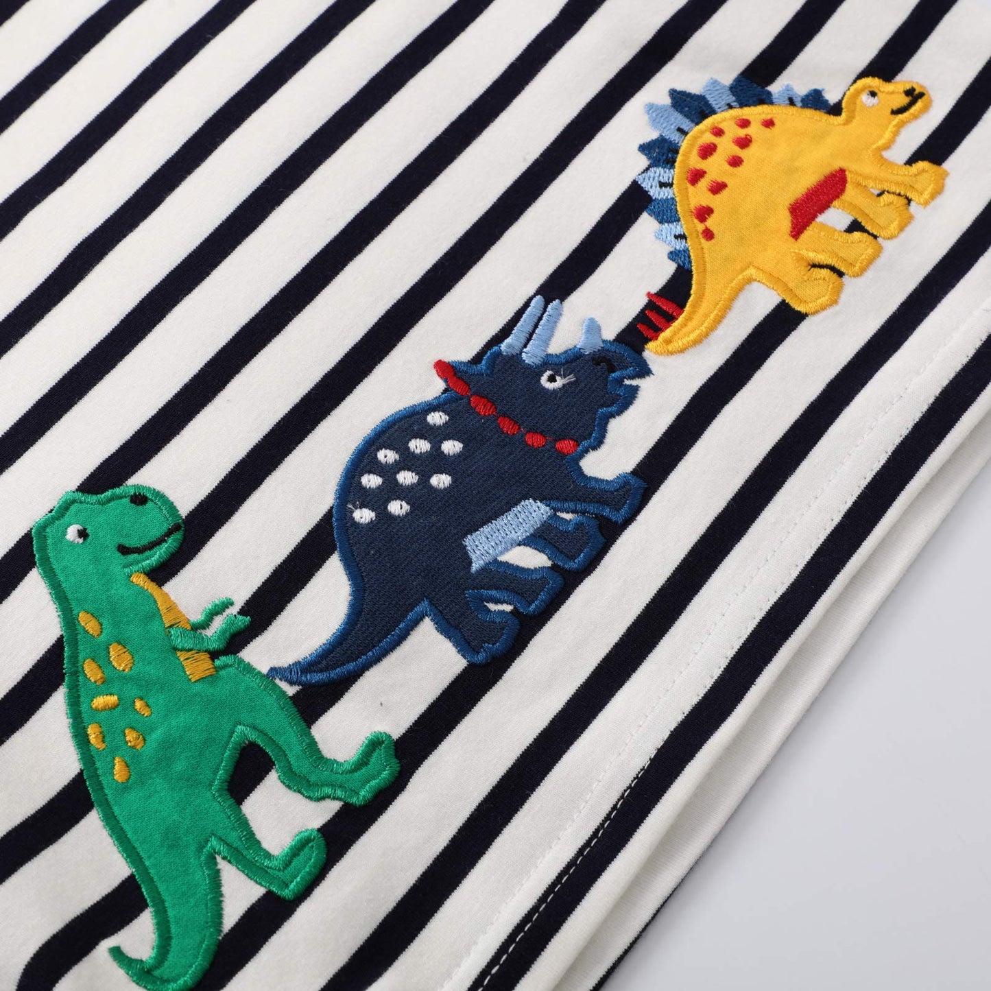 YOUNGSOUL Jungen T-Shirt Dinosaurier Kinder Kurzarm Tee Shirt Sommer Tops 3er-Pack