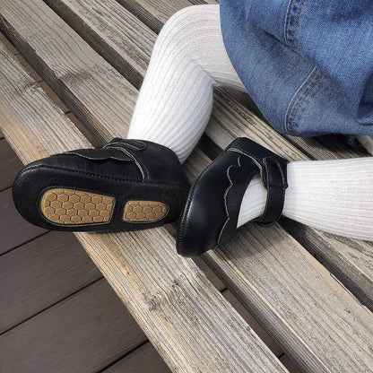 MASOCIO Baby Lauflernschuhe Krabbelschuhe Mädchen Kleinkind Rutschfesten Lederpuschen Babyschuhe 3-18 Monate