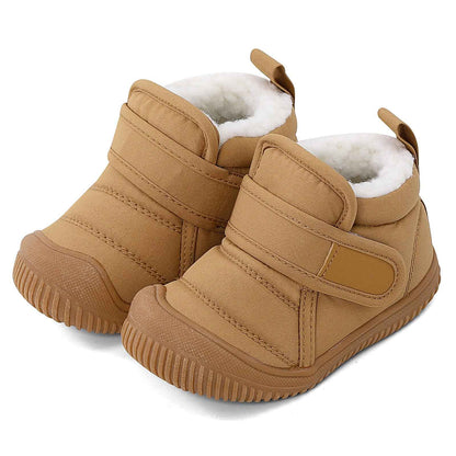 1-5 Years Baby Boys Girls Boots First Walking Shoes Toddler Winter Boots Warne Fur Lined Winter Shoes