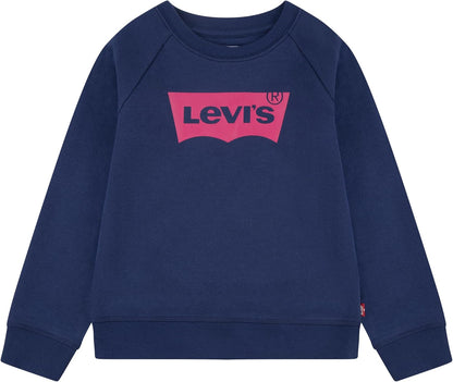 Levi's Kids Girls’ Lvg Key Item Logo Crew Jumper
