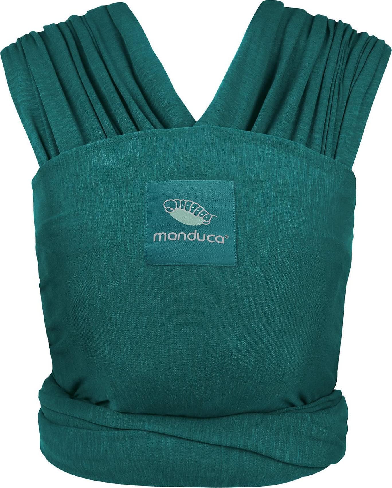 manduca Sling - Babytragetuch - Elastische Babytrage für Neugeborene von der Geburt bis zu 15 kg - Bio-Baumwolle - GOTS zertifiziert