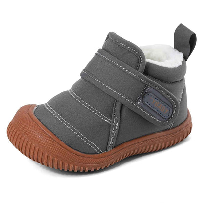 1-5 Years Baby Boys Girls Boots First Walking Shoes Toddler Winter Boots Warne Fur Lined Winter Shoes