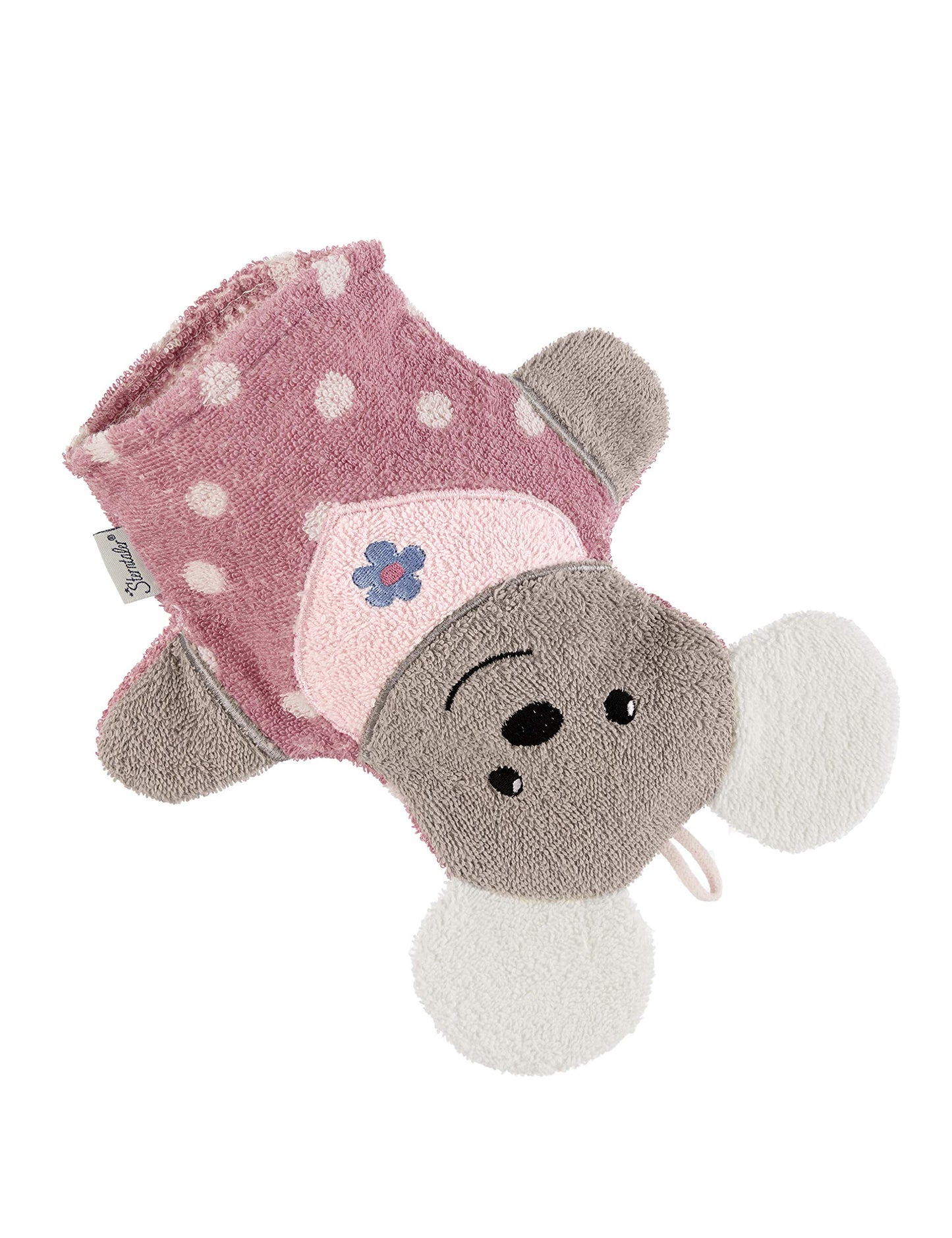 Sterntaler Spiel-Waschhandschuh Bär Ben, Größe: 22 x 24 cm, Mittelgrün
