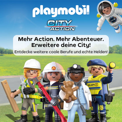 PLAYMOBIL | Action Heroes | Polizei Streifenwagen | Polizeiauto | Spielzeugauto | Spielzeug für Kinder ab 4 Jahren | 71729