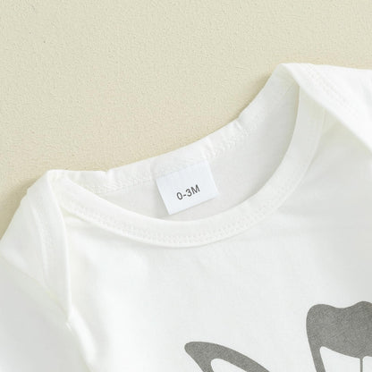 Baby Jungen Mädchen Ostern Kleidung Outfit Osterhase Baby Kleidung Set Körper Top + Hose Neugeborenen Weiche Baby Set Mein Erstes Ostern