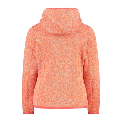 CMP boys fleece jacket Knitted Fix Hood 