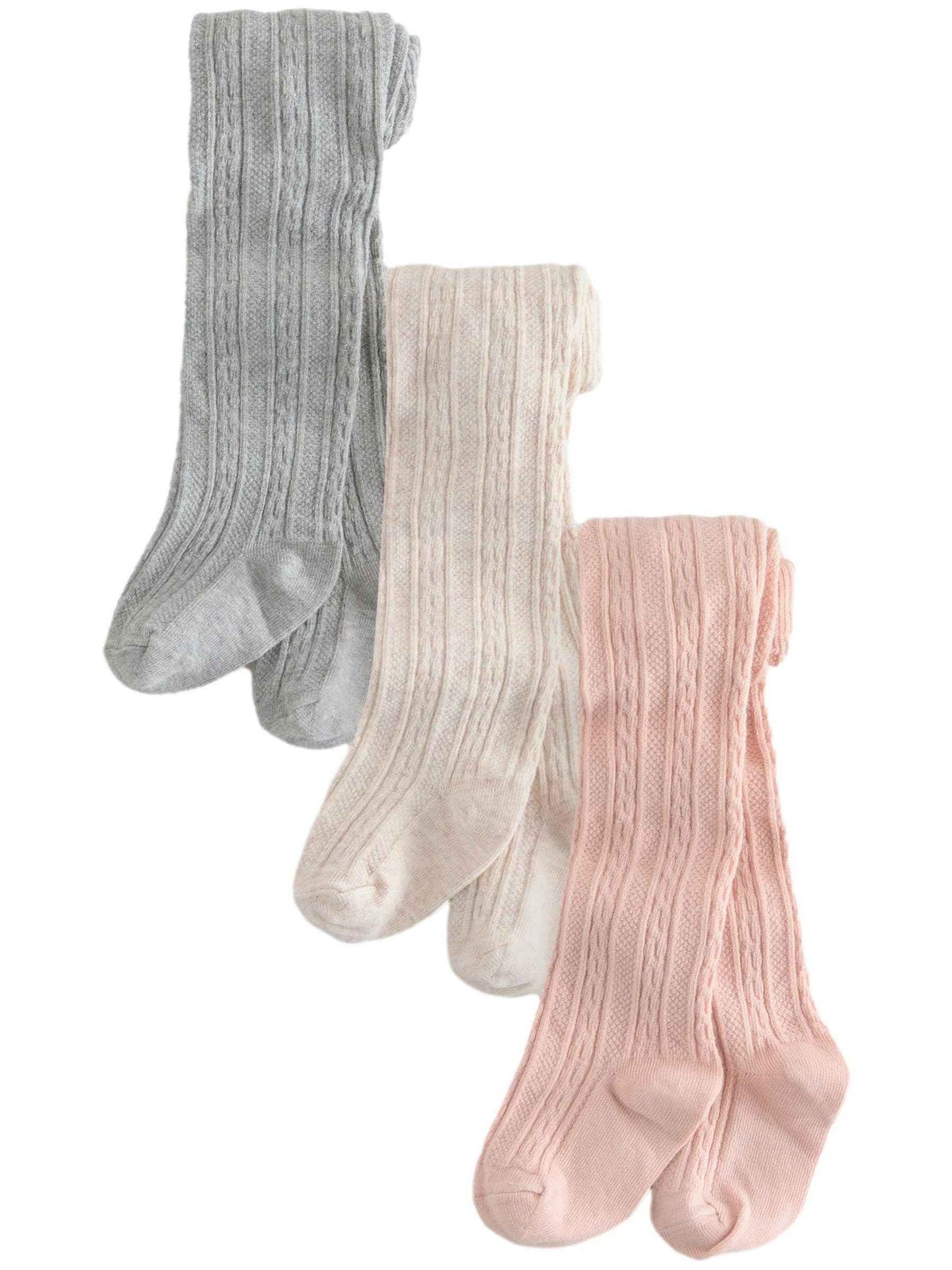 NEXT Baby Girls Baby Tights 3 Pack