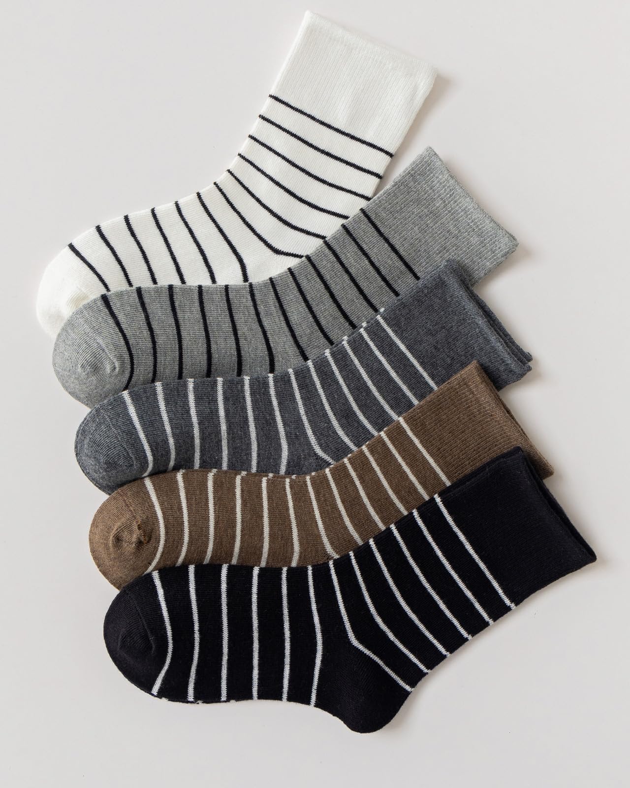 Kyopp 10 Paar Socken Kinder Mädchen und Jungen Klassisch Socken Lustig Cotton Socken Crew Socks Winter/Sommer
