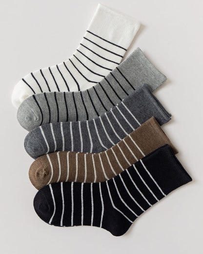 Kyopp 10 Paar Socken Kinder Mädchen und Jungen Klassisch Socken Lustig Cotton Socken Crew Socks Winter/Sommer