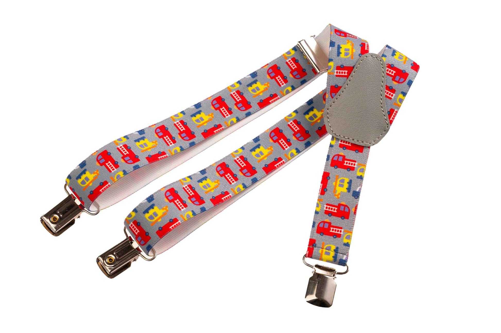 Kids Fire Engine Braces | Elastic Y Braces (1-5 Years) - 2.5cm