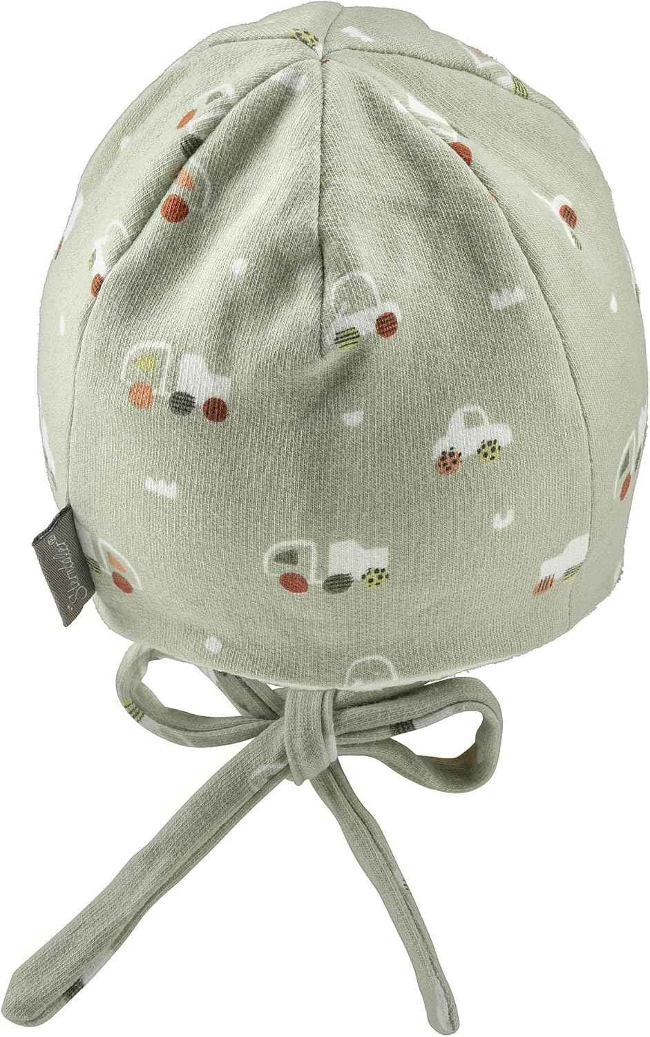 Sterntaler Beanie Sweat Printed with Dinosaurs Boys - Baby and Children's Hat Made of Sweat Fabric