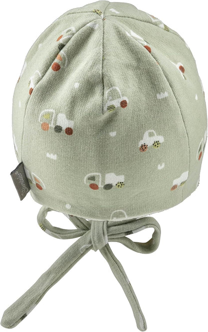 Sterntaler Beanie Sweat Bedruckt mit Dinosauriern Jungen - Baby- und Kindermütze