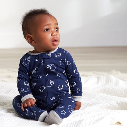 Gerber Baby Jungen Sleep ‚N Play Socken Baby und Kleinkind Schläfer 4er Pack