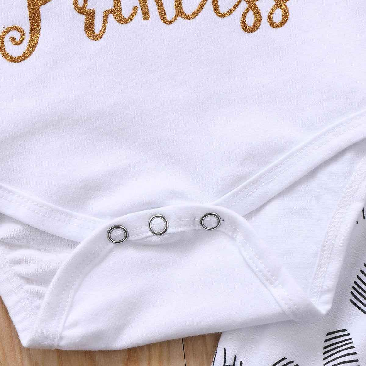 Geagodelia Babykleidung Set Baby Mädchen Langarm Body Strampler + Hose + Stirnband Mütze Kleinkinder Neugeborene Warme Babyset Kleidung Daddy's Prinzessin