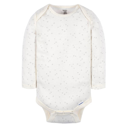 Mädchen 6er-Pack Langarm-Strampler Bodys Baby und Kleinkind T-Shirt Set (6er Pack)