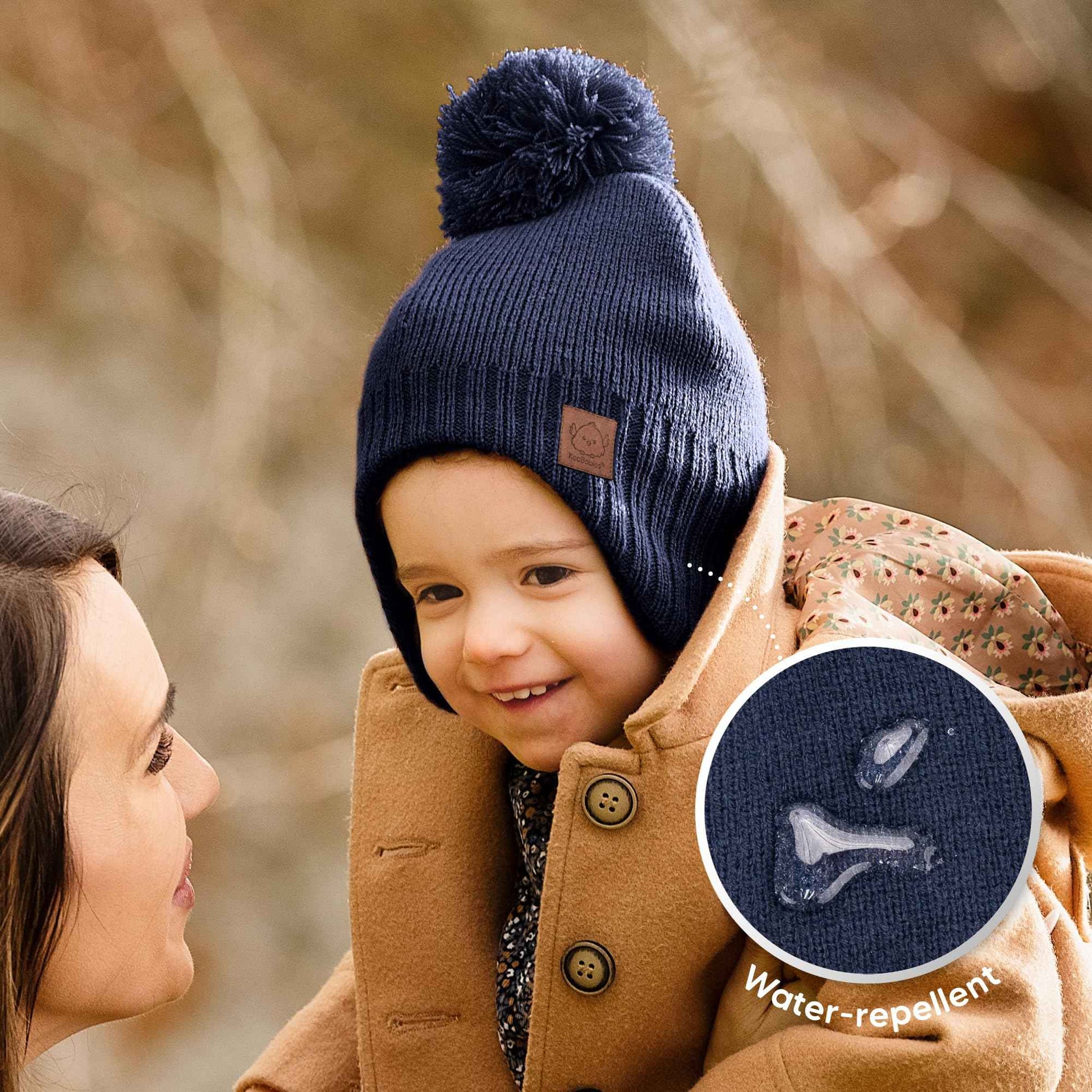 Baby Hat, Baby Hats for Baby Boys, Girls - Baby Winter Hat, Baby Hats, Newborn Hat, Baby Boy Hat, Baby Girl Hats, Toddler Boys Hat, Newborn Hats, Infant Hat (Navy)