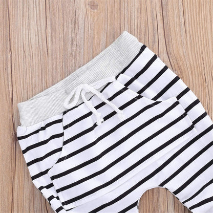 Geagodelia Baby Boys’ Clothing Set with Long Sleeve Top and Trousers