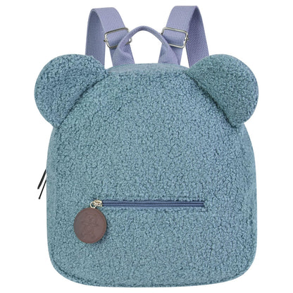 Aomig Plush Backpack Kindergarten Backpack Toddler Backpack Kindergarten School Bag for Boys Girls Children Animal Kids Backpack Animal Cartoon Mini Bag Kids Backpack for Baby 2-6 Years 
