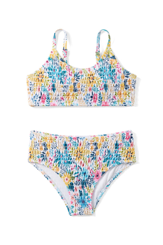 Arshiner Mädchen Bikini-Set Sommer Kinder Badeanzuge Zweiteiliger Mode Tankini Hautfreundlich Atmungsaktiv Bikinis für Mädchen 5-14 Jahre