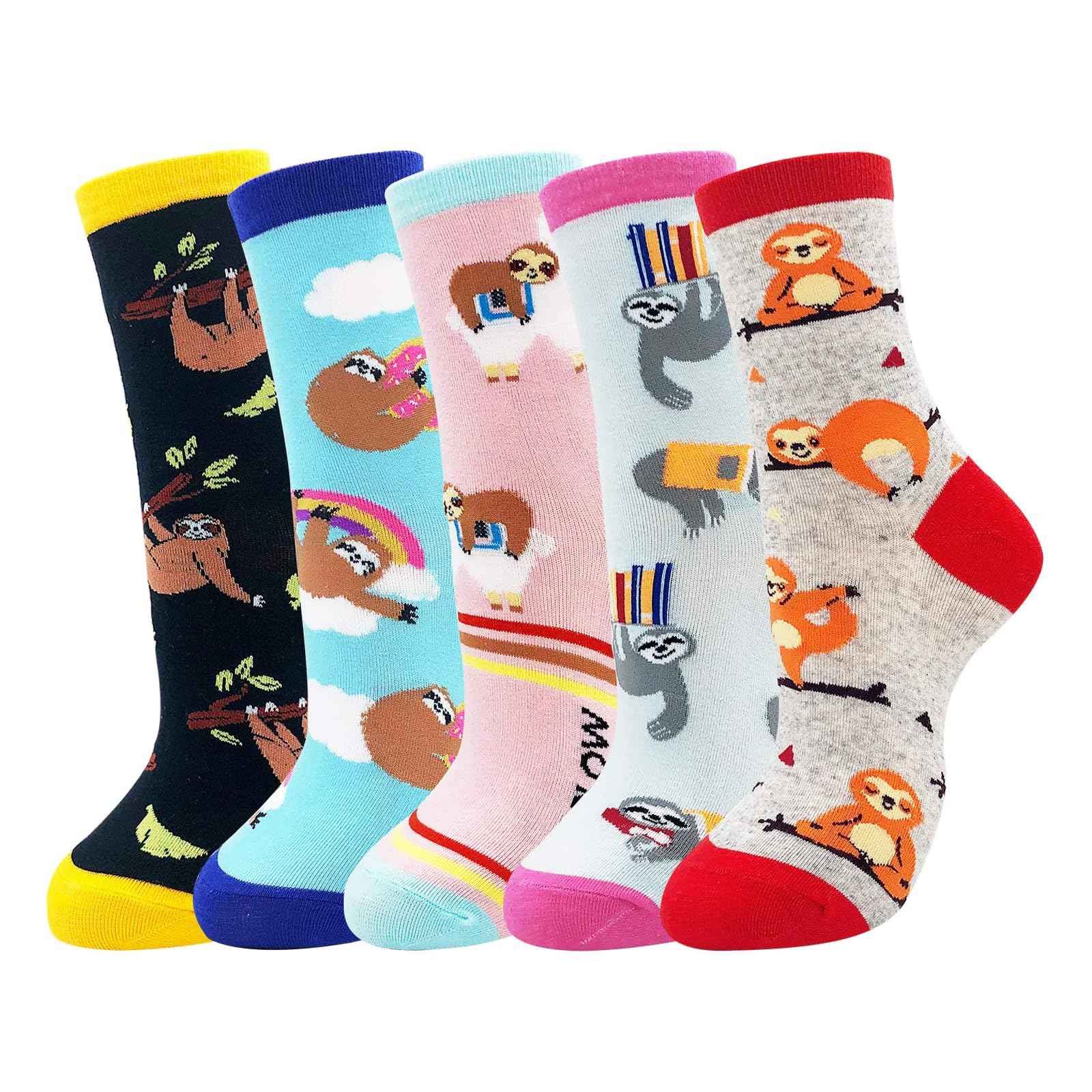 Belloxis Women's Socks 39-42 Horse Girls Gift Knee Socks Women's Rider Cotton Socks