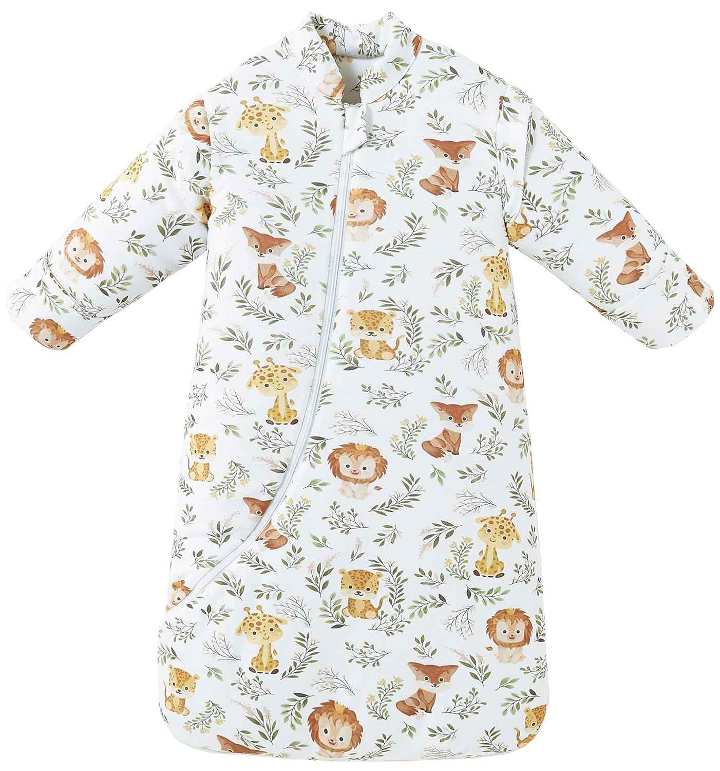 Chilsuessy Baby Sleeping Bag Winter, Removable Sleeves, Warm Lined 3.5 Tog Winter Sleeping Bags, Boys/Girls Sleeping Bag for Toddlers from 6 Months to 6 Years