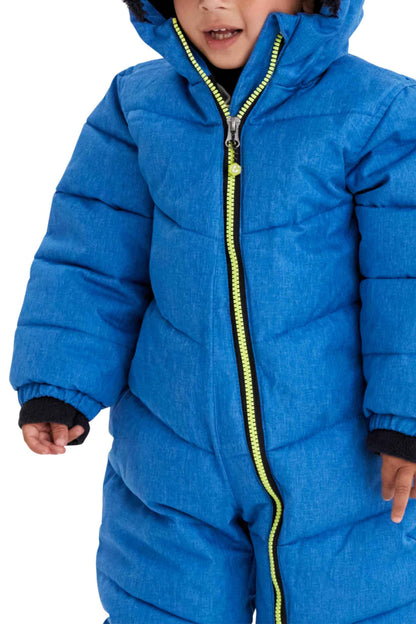 Killtec Unisex Children's Karter Mini Jumpsuit in Down Look with Hood