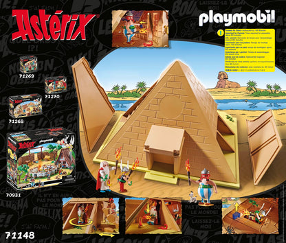 PLAYMOBIL Asterix 71542 Roman Camp, Exciting Conquest of the Camp by the Gauls, Includes Magic Potion for More Body Strength, Detailed Toy for Children from 5 Years