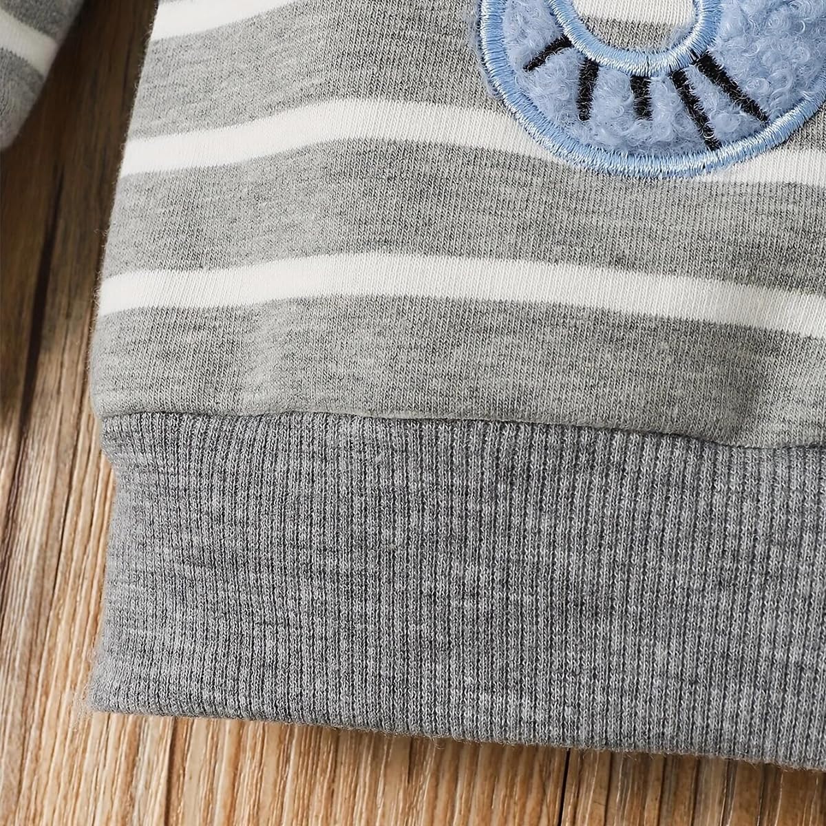 Kleinkind Baby Jungen Kleidung Niedliche Tierdruck Langarm Sweatshirt Tops und Jeans Set Herbst Winter Baby Junge Jeans Casual 2-teiliges Outfit