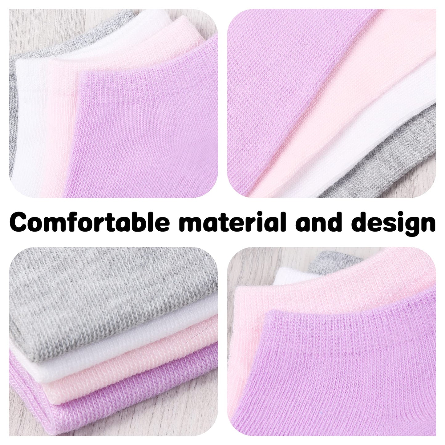 Libella 10/12er Kinder Mädchen Sneaker Socken Kids Füßlinge Sneakersocken bunt 2108VA