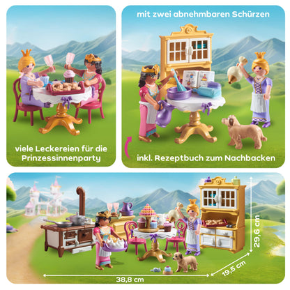 PLAYMOBIL | Princess Magic | Prinzessinnenschloss mit Königspaar | Prinzessinnen Spielzeug | Schloss Spielset | Märchen Spielzeug für Kinder ab 4 Jahren | 71845