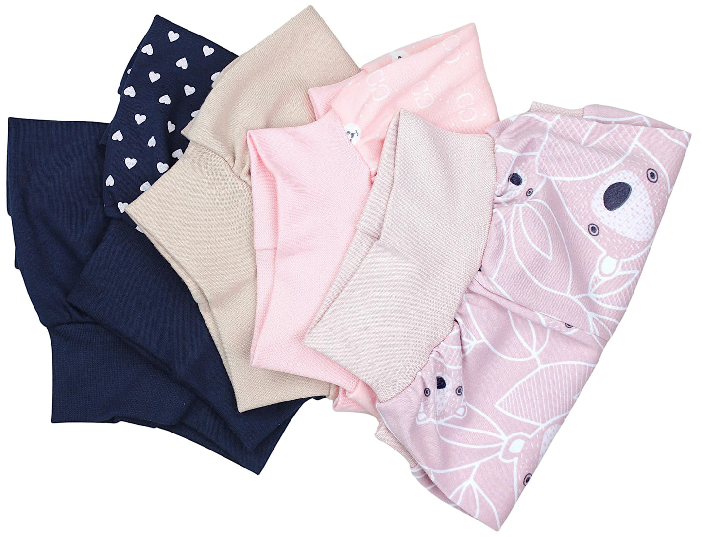TupTam Baby Mädchen Pumphose Sommershorts 5er Set