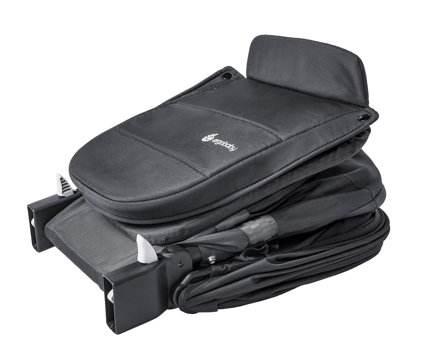 Ergobaby Metro3 Kinderwagen Buggy mit Liegefunktion, Baby-Buggy ab Geburt bis 22kg (0-4 Jahre), Zusammenklappbar und Autositz Kompatibel, höhenverstellbarer Griff, ergonomischer Sitz, Graphite Grey