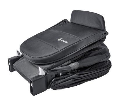 Ergobaby Metro3 Kinderwagen Buggy mit Liegefunktion, Baby-Buggy ab Geburt bis 22kg (0-4 Jahre), Zusammenklappbar und Autositz Kompatibel, höhenverstellbarer Griff, ergonomischer Sitz, Graphite Grey