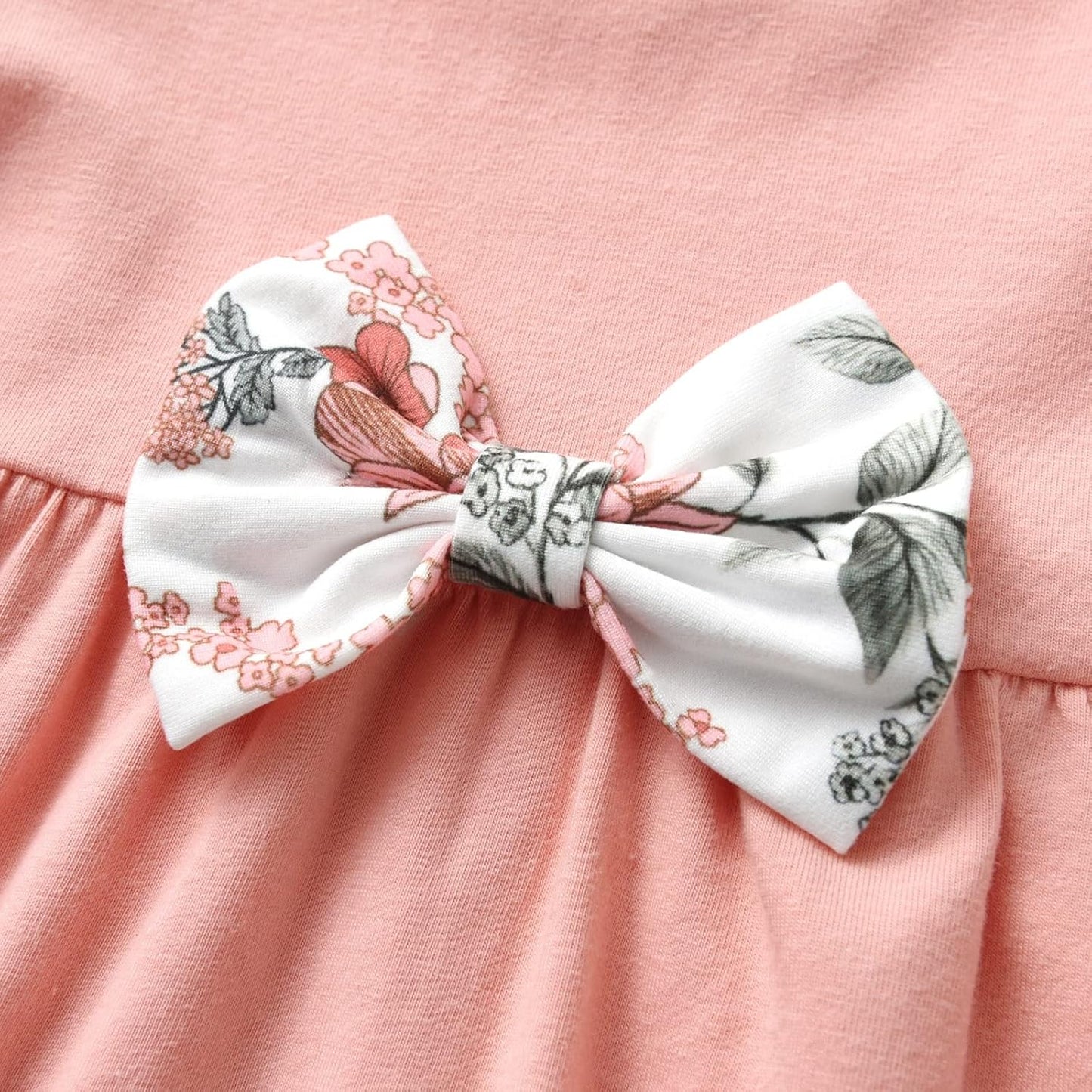 Baby Mädchen Kleidung Langarm Rüschen Tops und Blumen gedruckt Hosen Kleinkind Baby Mädchen Outfits Sets