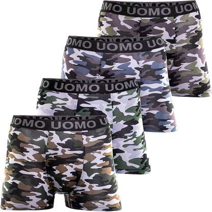 Pesail 5-10 pack boys' boxer shorts made of modal/cotton sizes 110-176 underwear retro shorts underpants 