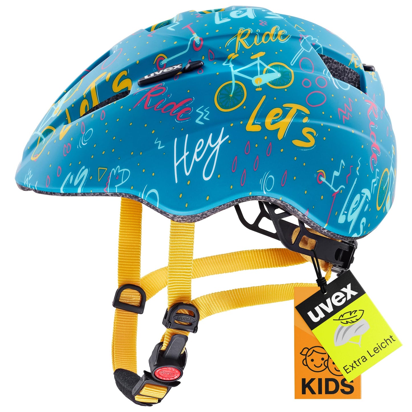 uvex Kid 2 cc - Lightweight children's helmet - individual size adjustment - expandable with LED light 