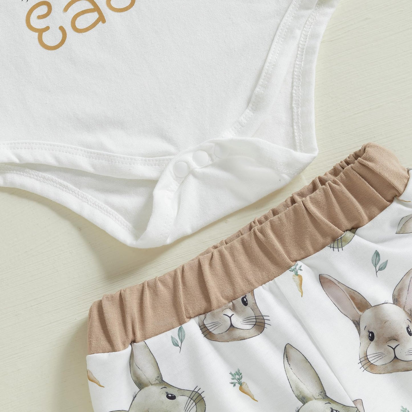 Baby Jungen Mädchen Ostern Kleidung Outfit Osterhase Baby Kleidung Set Körper Top + Hose Neugeborenen Weiche Baby Set Mein Erstes Ostern
