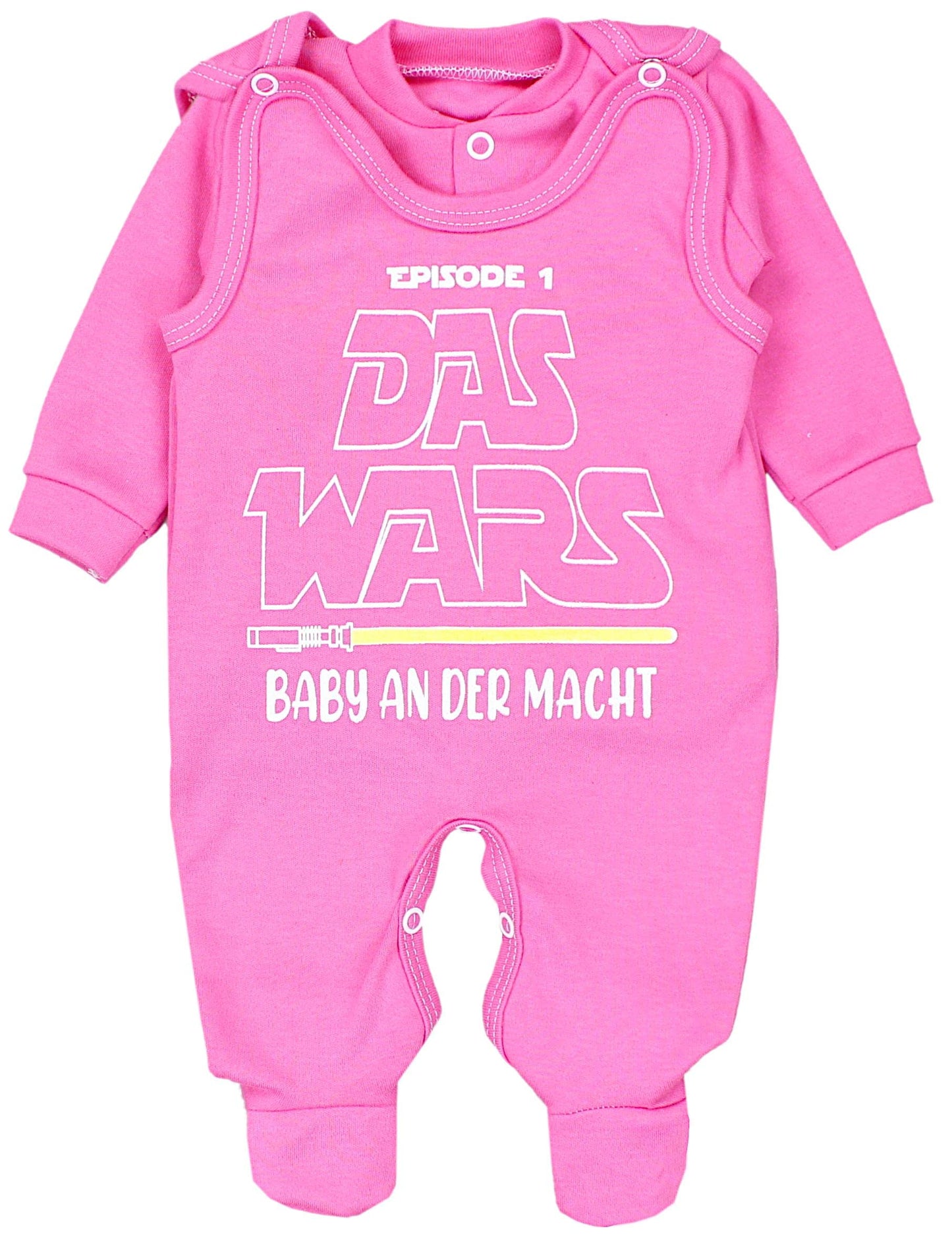 TupTam Unisex Baby Strampler Set Spruch Mamas & Papas Schatz