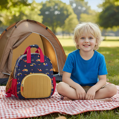 Kinderrucksack Mädchen 30cm Rucksack Kleinkind Kinderrucksack für 2-4 Jahre Kinder kindergartenrucksack Mini Tagesrucksack Reisetasche - Rosa Erdbeere