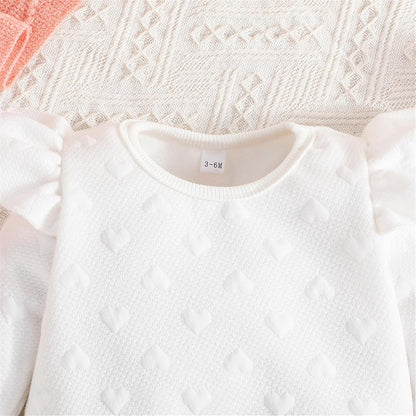 Kleinkind Baby Mädchen Outfits Langarm Sweatshirt Top Hosen mit Fliege Kleinkind Herbst Winter Kleidung Set