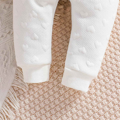 Toddler Baby Girl Outfits Long Sleeve Sweatshirt Top Trousers with Bow Tie Toddler Autumn Winter Clothing Set