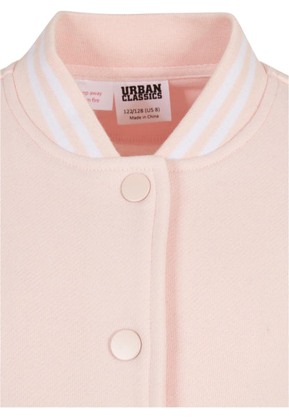 Urban Classics Girls' Inset College Sweat Jacket
