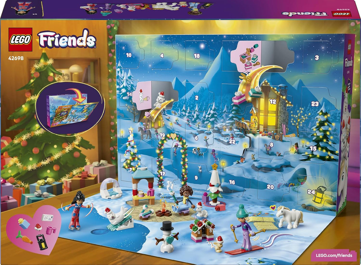 LEGO Friends Adventskalender 2026 42698 Mit 24 Überraschungen Für Kinder