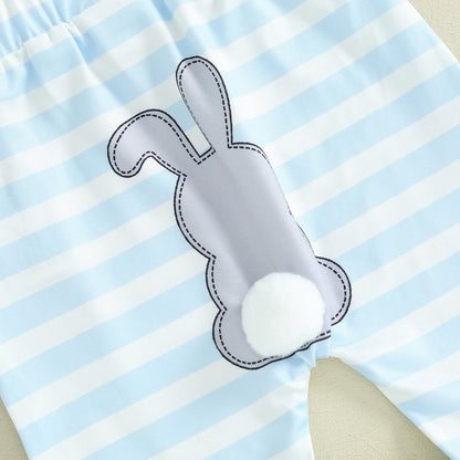 Baby Jungen Mädchen Ostern Kleidung Outfit Osterhase Baby Kleidung Set Körper Top + Hose Neugeborenen Weiche Baby Set Mein Erstes Ostern